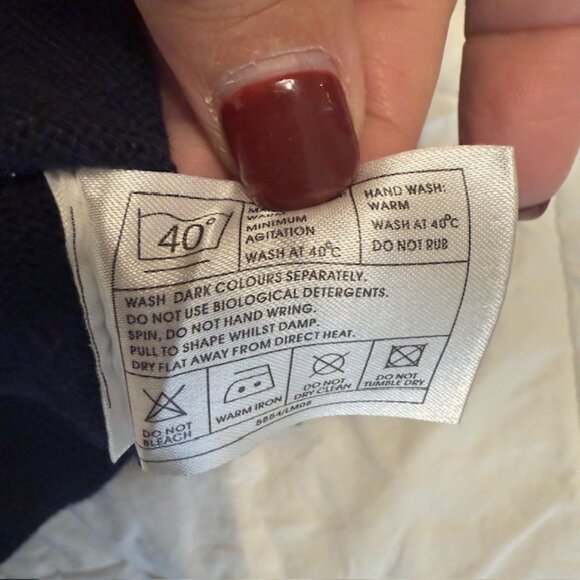 Perry Golf Sweater Mens XL Argyle Plaid V-Neck Cotton Pullover Vest Preppy - Picture 5 of 10